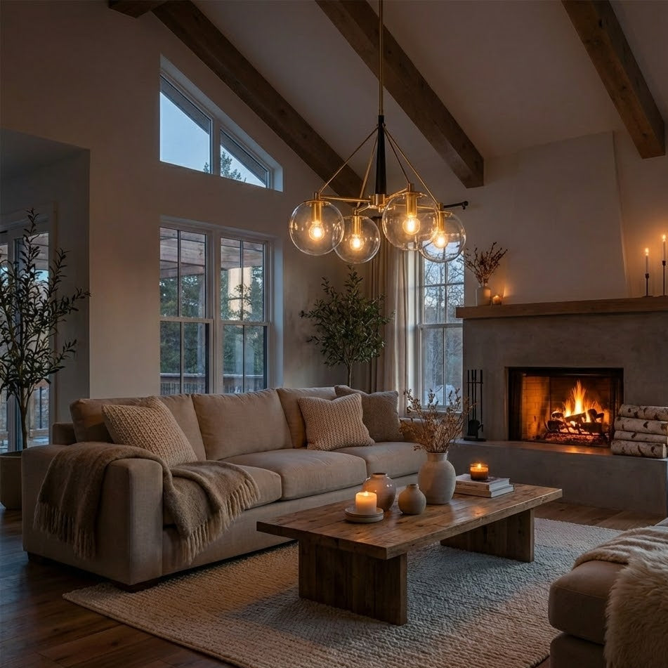 Inredarens hemliga regel (5–7 ljuskällor)