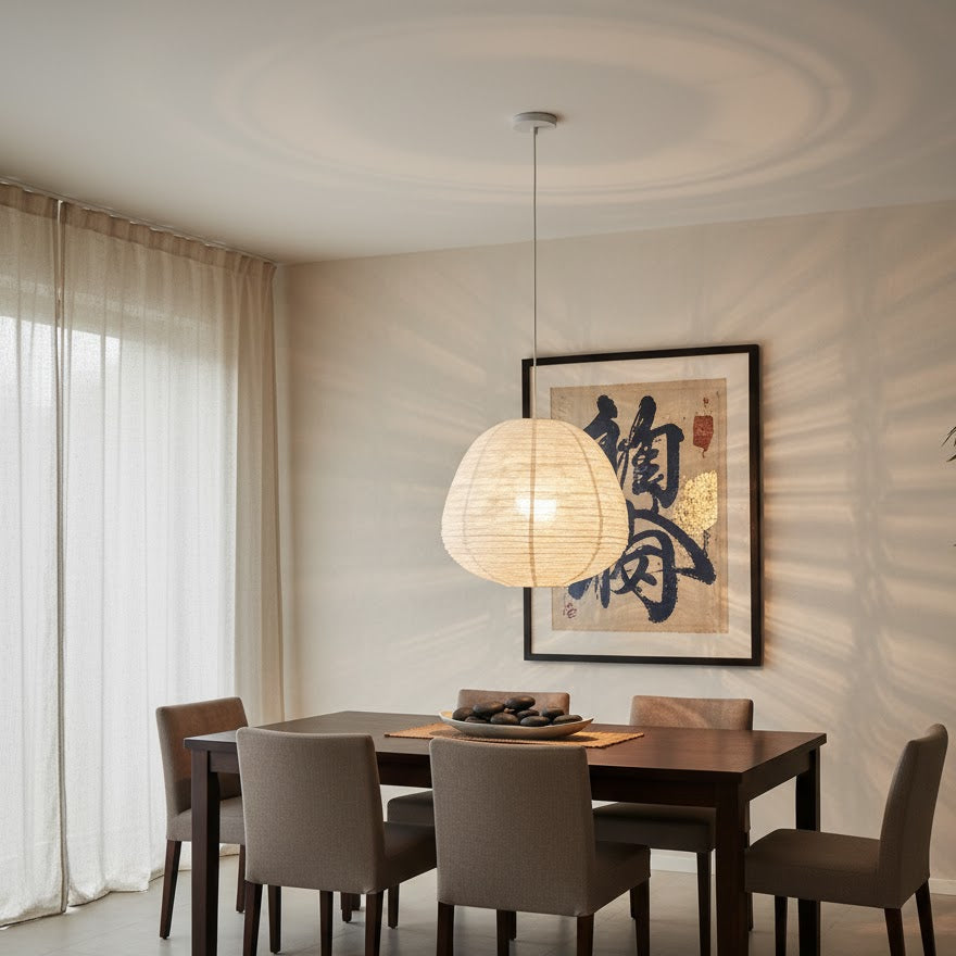 Selora - Taklampa med ett lugnande skimmer av jute