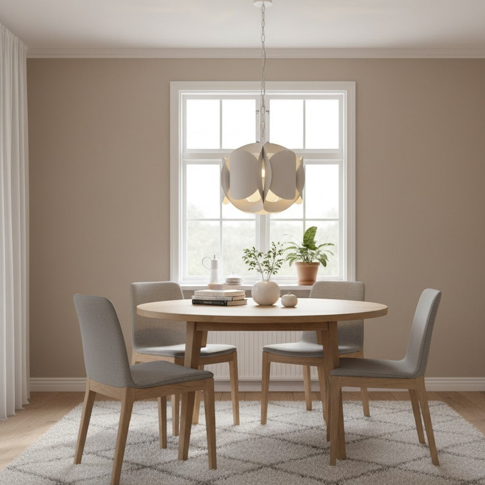 Solara Taklampa – Skulptural design som fångar ljuset i ditt nordiska hem