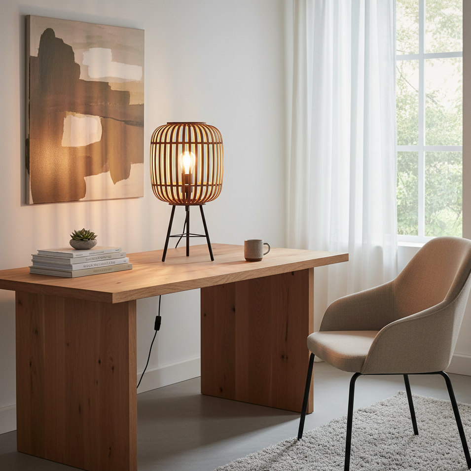 Caelum bordslampa – Naturlig charm möter modern design