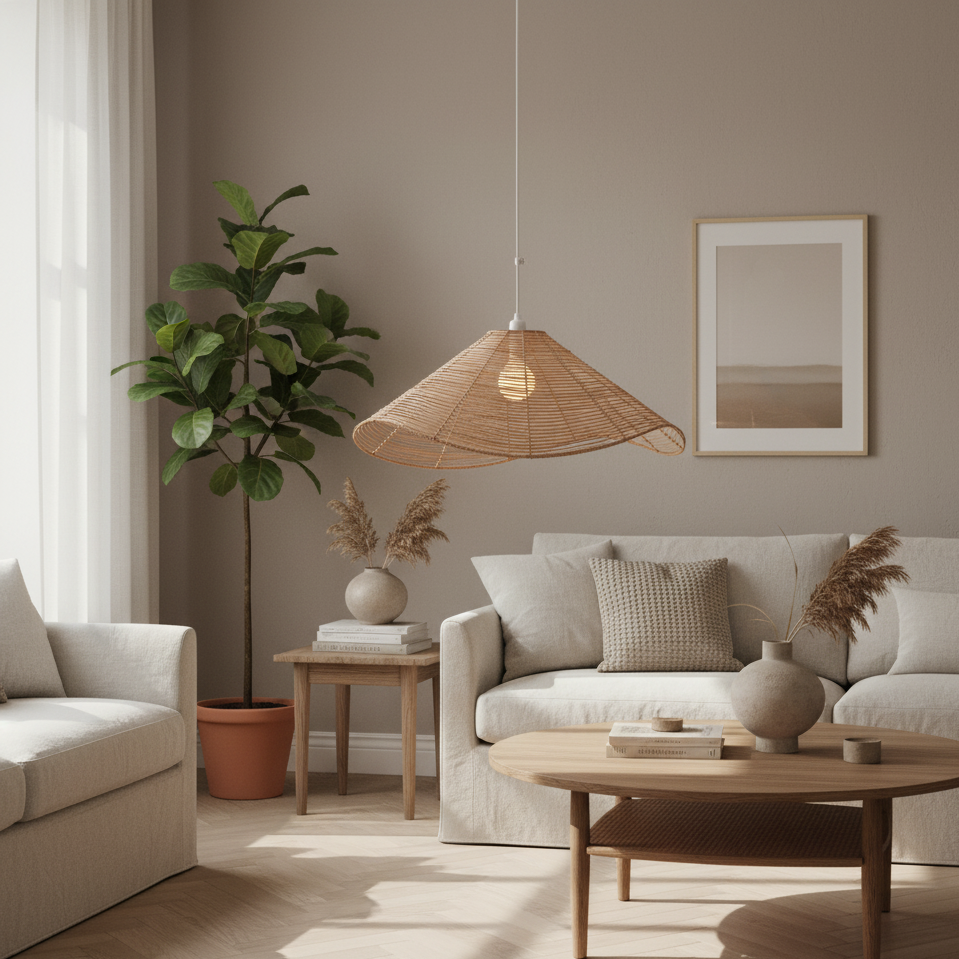 Caligo Taklampa - Naturlig och Tropisk Design