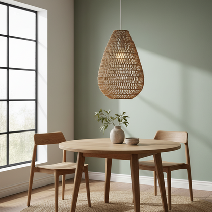 Eclisse taklampa – Organisk design med naturlig lyster