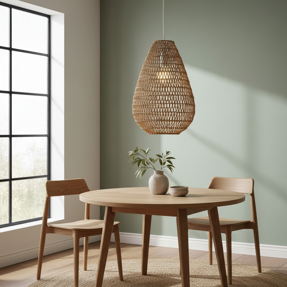Eclisse taklampa – Organisk design med naturlig lyster