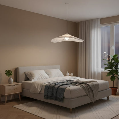 Estelle taklampa – Orientalisk fläktdesign för ett rofyllt hem