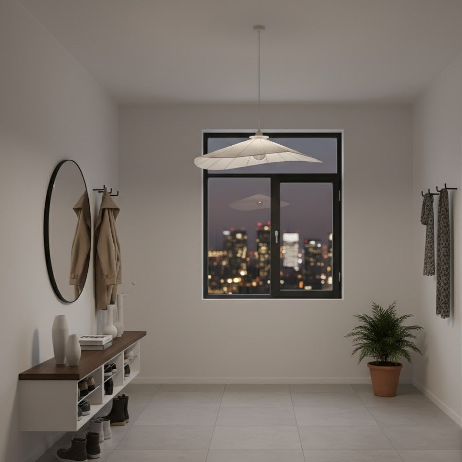 Estelle taklampa – Orientalisk fläktdesign för ett rofyllt hem