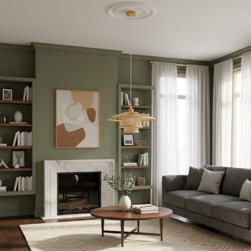 Ignis - Taklampa av bambu