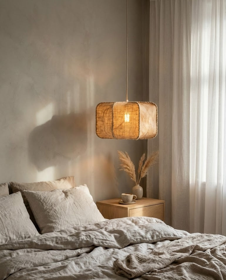 Kelora taklampa – Naturlig värme och bohemisk elegans