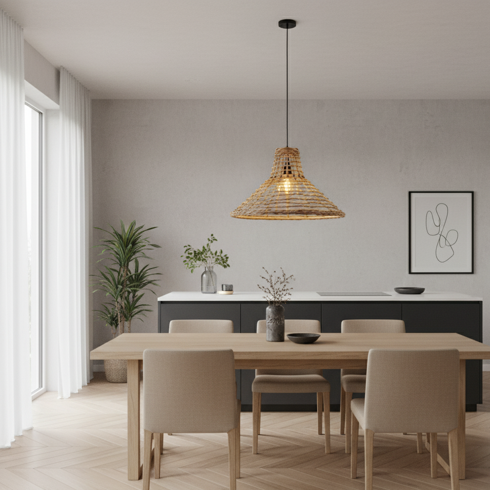 Levant taklampa – Naturlig charm med urban prägel