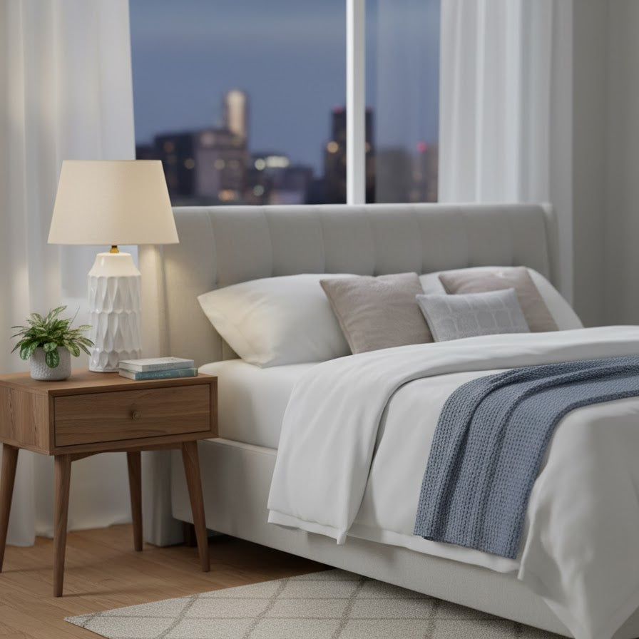 Miretta – Tidlös bordslampa med urban charm för ditt nordiska hem