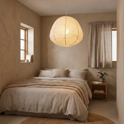 Selora - Taklampa med ett lugnande skimmer av jute