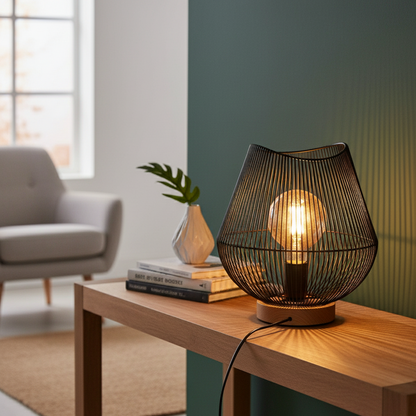 Vespera bordslampa – Industriell charm